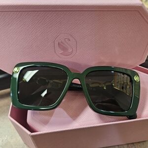 Swarovski  SK6032 Green Sunglasses